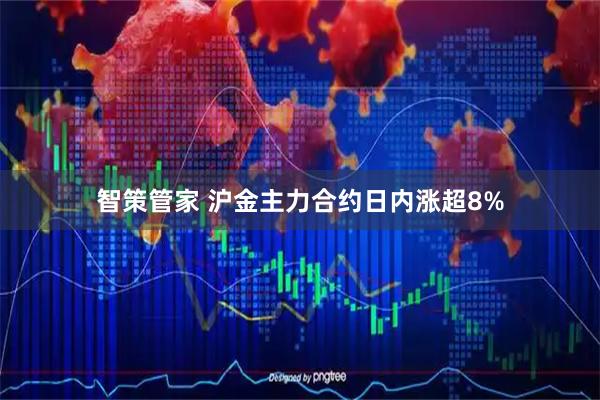 智策管家 沪金主力合约日内涨超8%