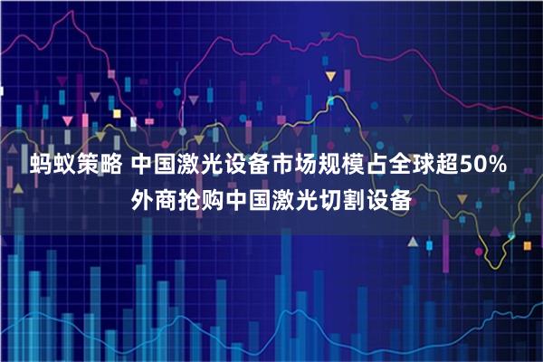 蚂蚁策略 中国激光设备市场规模占全球超50% 外商抢购中国激光切割设备